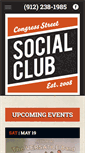 Mobile Screenshot of congressstreetsocialclub.com